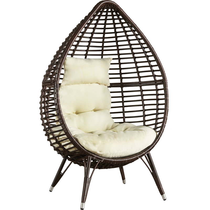 Dixion Teardrop Patio Chair with Cushions