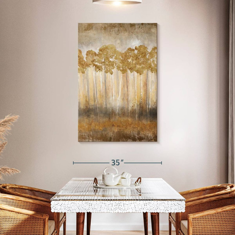 Arbres dorés Avery, H 48 po x l 32 po