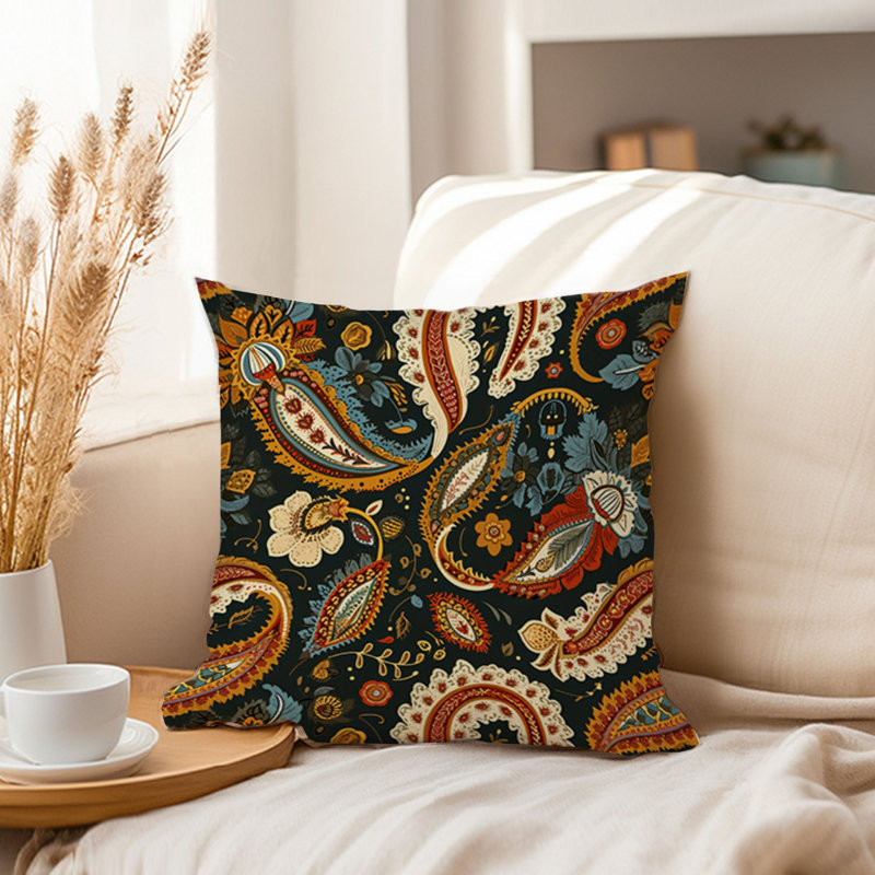 Abstract Boho Paisley Pattern II Bohemian