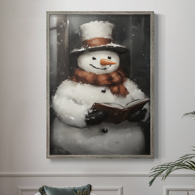 Art des Fêtes de Noël - Série 2 - CECLXI, reproduction encadrée - bois massif, H 30 po x l 24 po