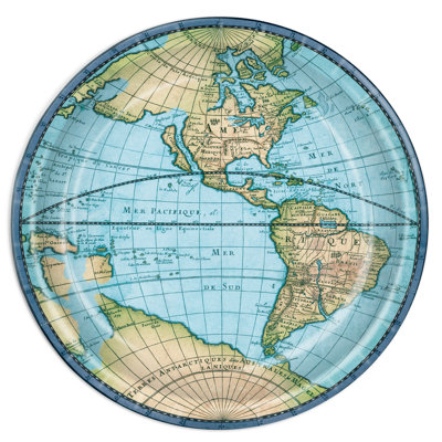 Bon Voyage Plates - 9" - Pack of 12