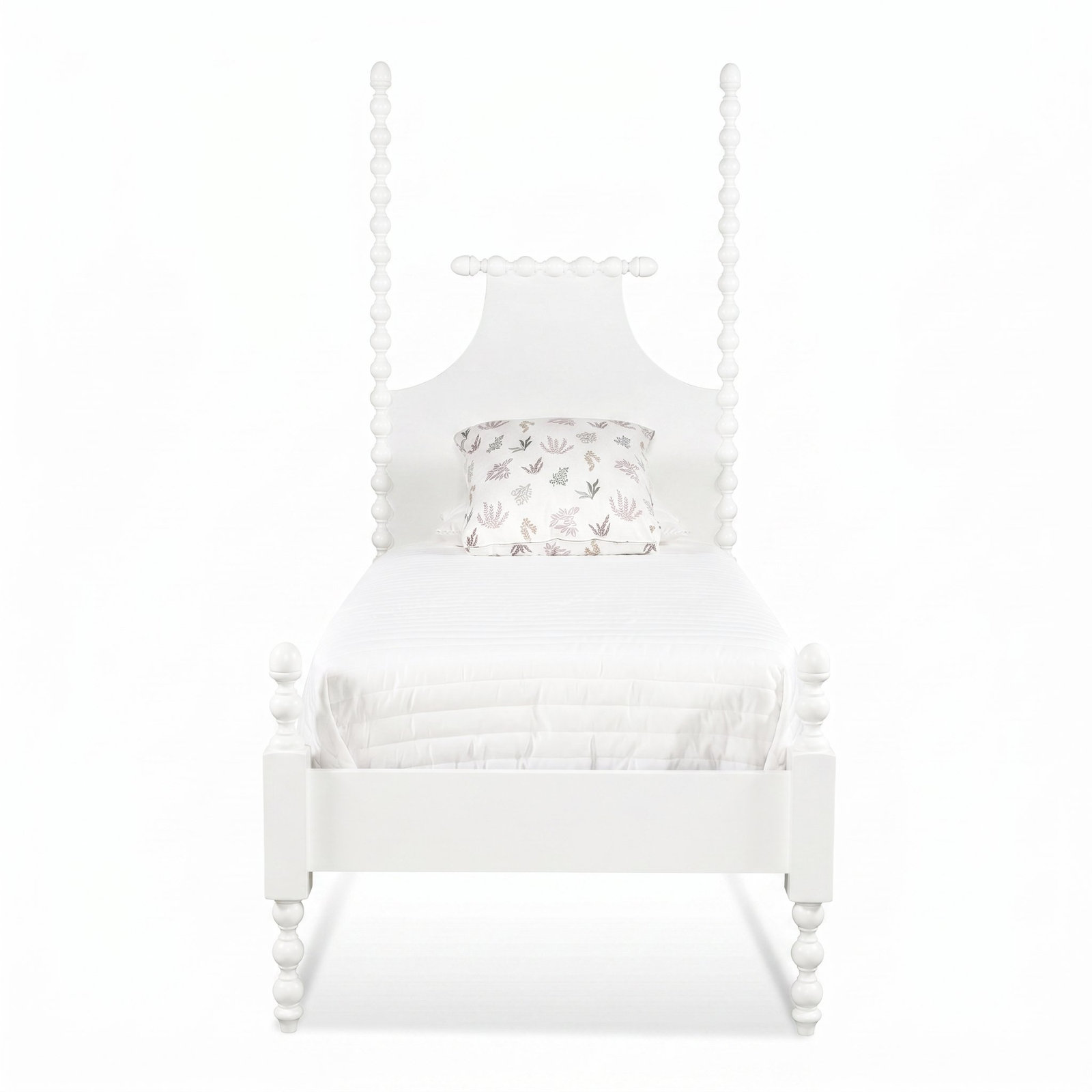 Mary Bed, Twin, Frost White