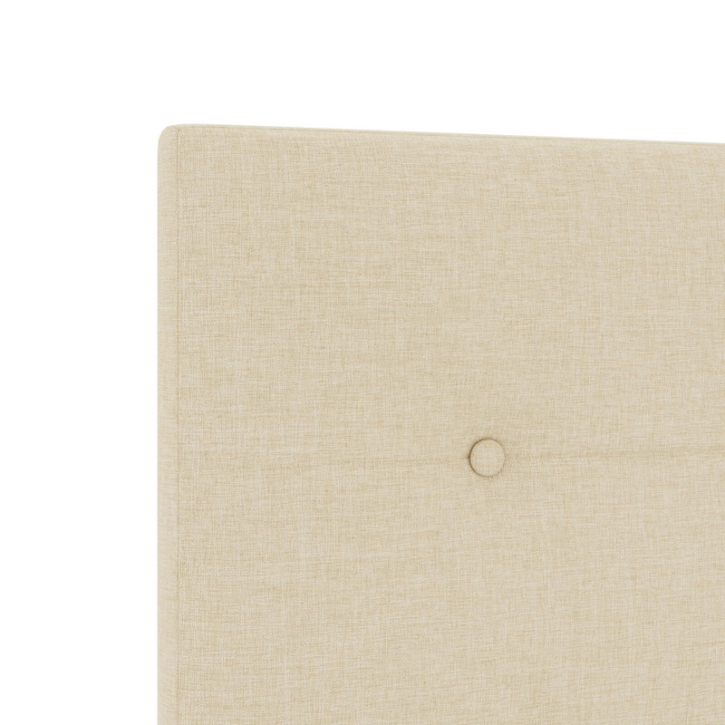 Bed Frame, 103 x 207 cm, Cream