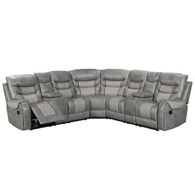Modern  Power Reclining Sectional