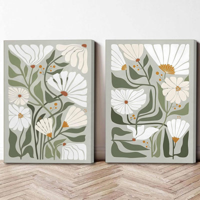 2 Piece Wrapped Canvas Print