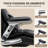 Heavy Duty Office Chair 750 lbs Capacity, Big and Tall Executive Chair with 3D Kneading Massage, Ergonomic High Back Desk Chair, Adjustable 4D Armrests