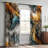 Ellidh Semi Sheer Curtain Panel Pair-1745895717