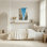 Urban Skyline, reproduction d'art sur toile, ensemble de 1