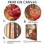Gladwyn, pivoines parmi les pins d'automne II - pivoines, art mural-279604961-279604975-279604962