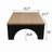 Rustic Square Coffee Table For Indoor