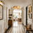 23.6'' 8-Light Natural Alabaster Chandelier, Natural Marble Chandelier