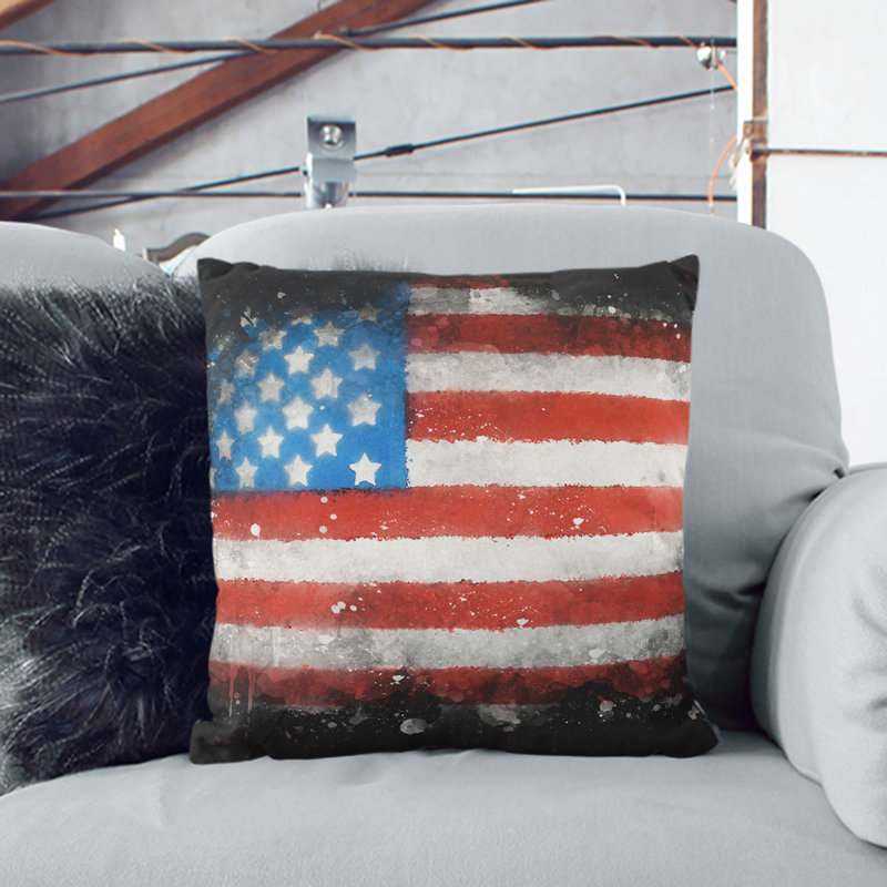 Square Throw Cushion, 40cm H x 40cm W x 15cm D, Stone