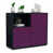 Anthracite/Purple