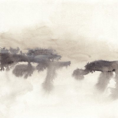 Shadowscape II 1 Piece Wrapped Canvas Painting
