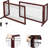 Erblin Adjustable Free Standing Pet Gate