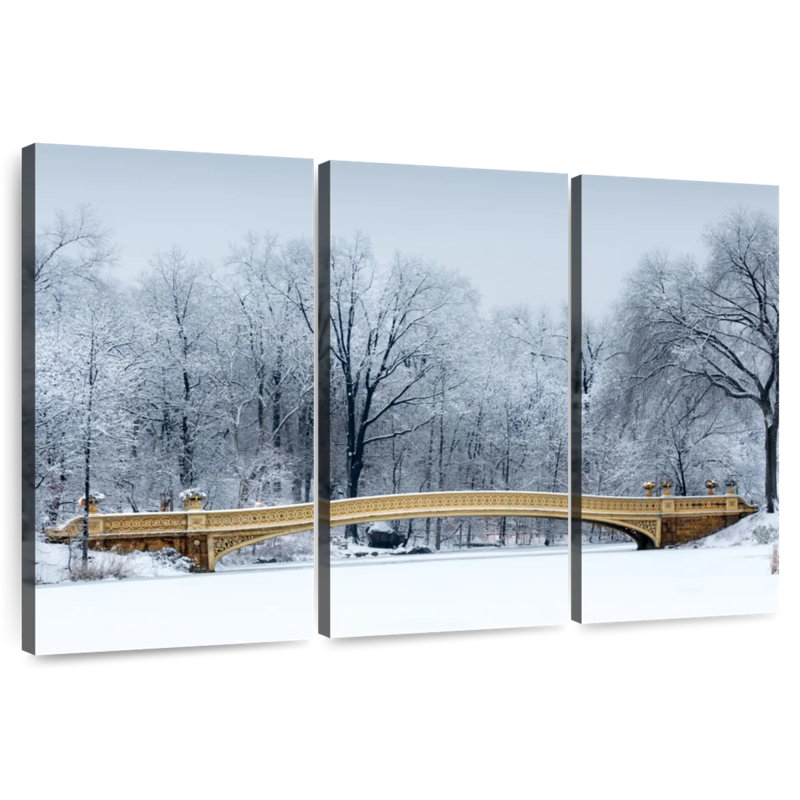 Lilie Bow Bridge, 32" H x 50" W
