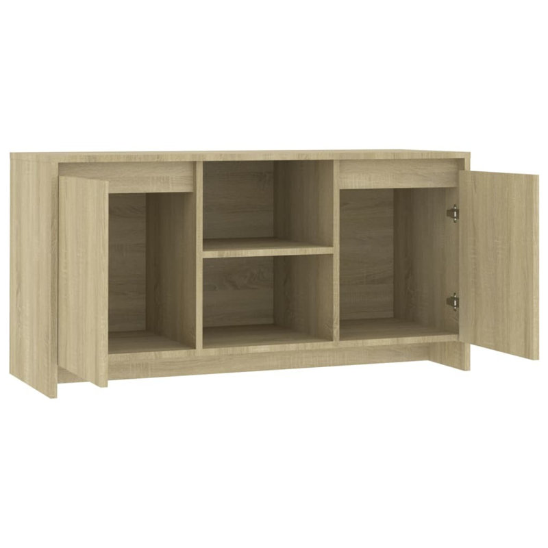 Naila Unfinished TV Stand, Sonoma Oak