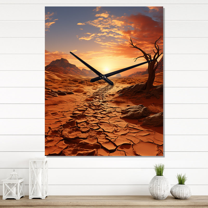 Jankarlo - African Wall Clocks, 40" H x 30" W x 1" D