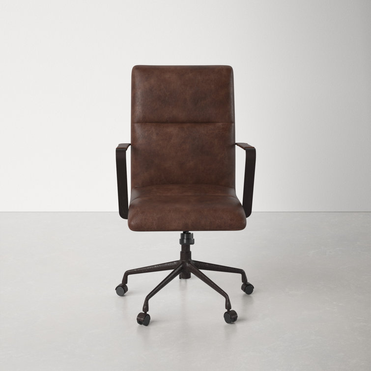 Genuine Leather Executive Chair by GM Seating Ergolux –