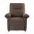 160°Recliner Chair For Elderly Seniors-Manual Push Back Reclining Chair With 8-Point Massage & Heating, Plush Chenille Fabric & Remote Control, Side Storage Pockets For Living Room, Bedroom-43211348