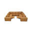 Canapé modulaire inclinable en cuir Tersteot-1793204276