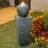 Ayita Weather Resistant Abstract Fountain with Light-1807616222