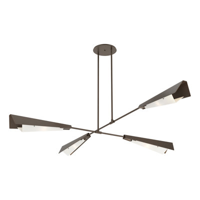 Lustre de fantaisie spoutnik à 4 lumières Vertex