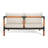Alekai 61.4'' Wide Iron Loveseat with Cushions