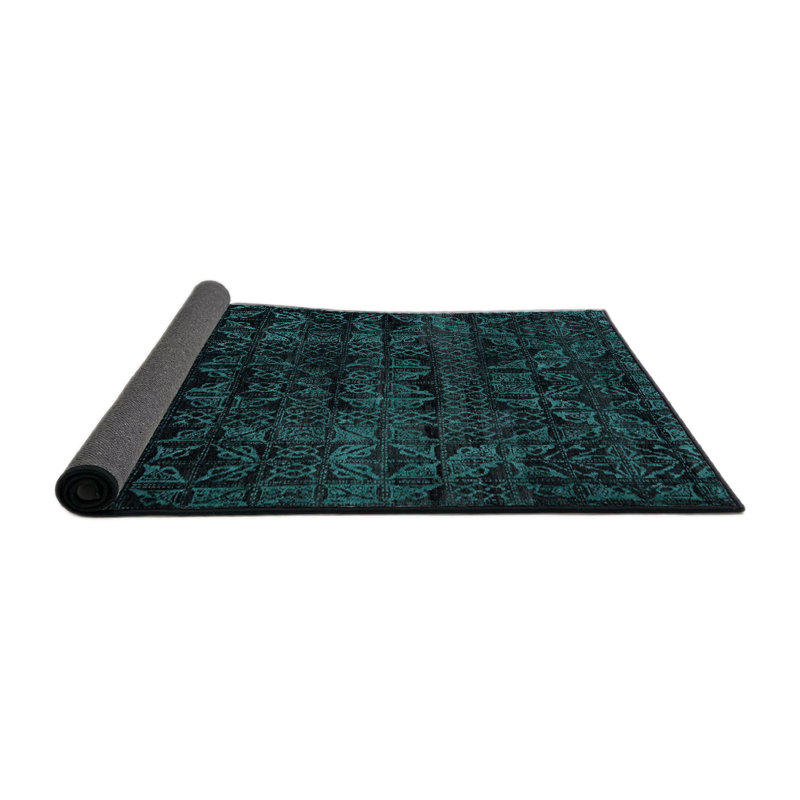 Tapis abstrait moderne 4495, Rond 5 pi