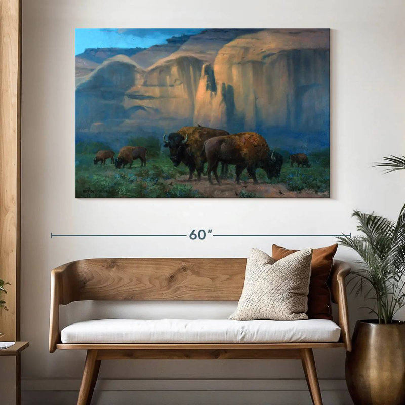 The Classic West, 34" H x 51" W