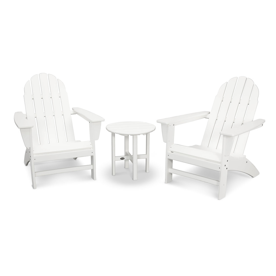 POLYWOOD Vineyard 3-Piece Adirondack Set POLYWOOD® 