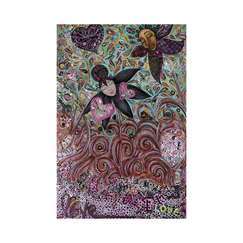 " Grown Together " by Ashley Joi, 12" H x 8" W x 0.75" D