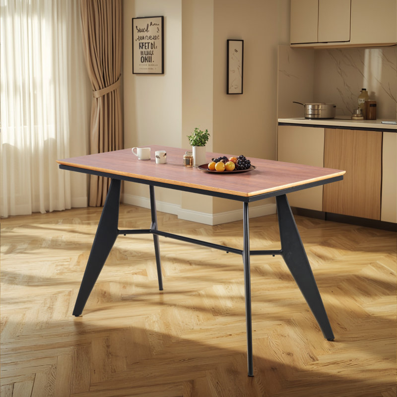 Meuble Niesen intérieur moderne en métal et bois pour la cuisine, la salle à manger et le petit déjeuner (47,24 po x 23,62 po)