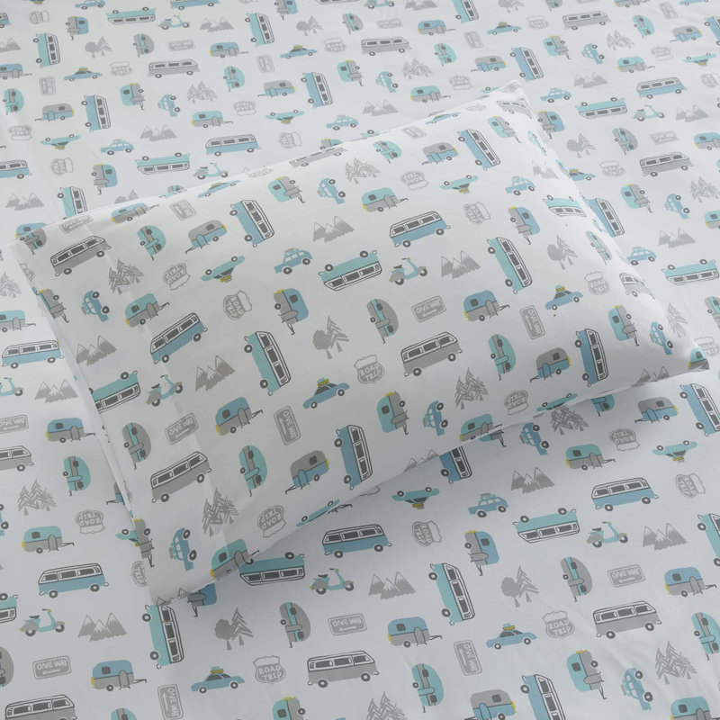 Novelty Printed Sheet Set, Twin
