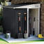 Azzahra 7ft. W x 5ft D Zinc Steel Tod Shed