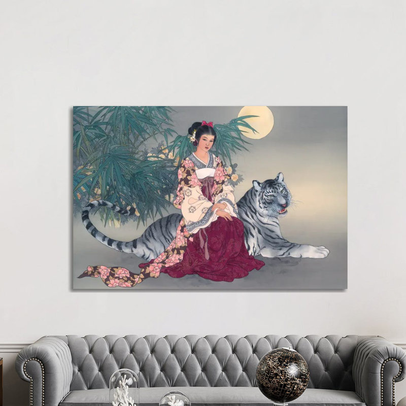 Spiritual Journey - Painting on Canvas, 101.6 cm H x 66.04 cm W x 3.175 cm D, Wrapped Canvas