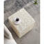 Tabouret 14 "x 14" x 18 "Capiz