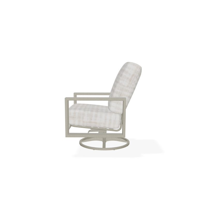 Larssen Outdoor Lounge Chair, Storm, Illusion Plaid Birch