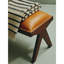 Waylan Genuine Leather Upholstered Bench