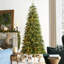 Sapin de Noël vert Aldred-1684586859