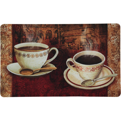 Tapis anti-fatigue française café premium Lillias