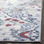 Tapis bleu marine / gris Evart-959895561