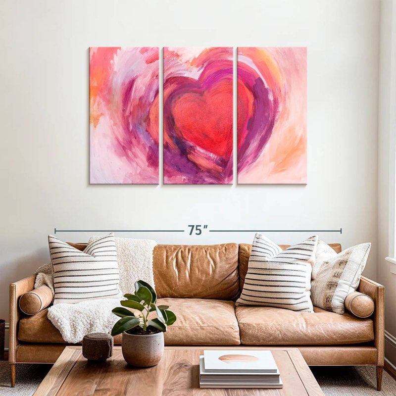 Hardie Heart Shape, 36" H x 57" W