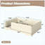 Lit double pour enfants Montessori