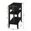 Table de bout Carbin avec tiroir et tablettes-382553680