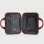 14"/20" 2 pcs/set in ABS Spinner Wheel Luggage, with Combination Lock,14" Cosmetic Case (WINE RED)