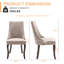Chaise de salle à manger rembourrée Velvet-674829954
