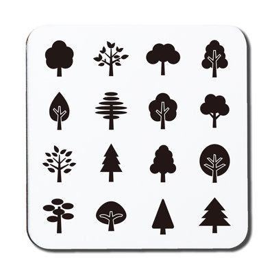 Duffina Square 6 Piece Coaster Set