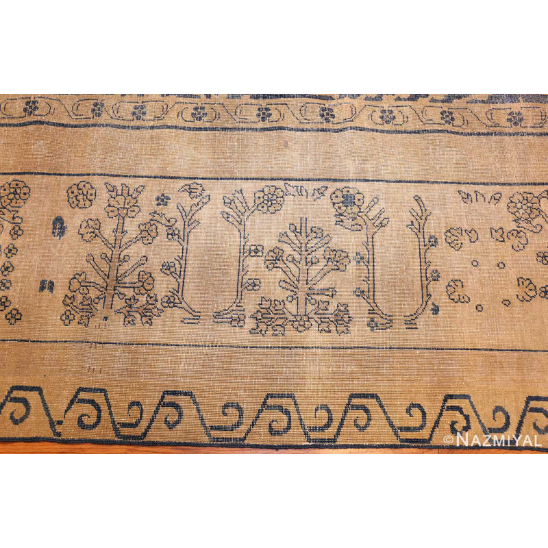 One-of-a-Kind 10'10" X 18'6" Area Rug in Beige/Blue