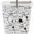 24 Lb. Polypropylene Food Storage Container